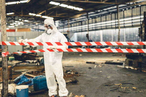 Professional Crime Scene Cleanup technician working in Marble Hill, MO
